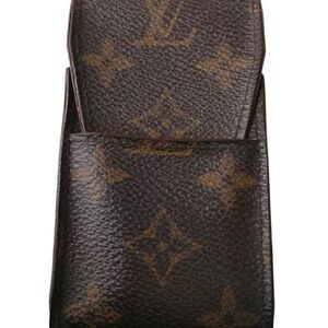 Louis Vuitton Cigaretcase Etui Cigarette Case Monogram PVC